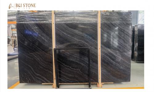 Black Wood Marble