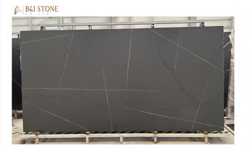 Sintered Stone Sky Black Gold